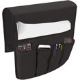 thumbnail image 1 of Bolsa de almacenamiento de reposabrazos, organizador de reposabrazos de sofá antideslizante, 90*33cm, 5 bolsillos, organizador de sofás para televisión con control remoto, revistas, libros, teléfono m Feliz Sencillez, 1 of 3