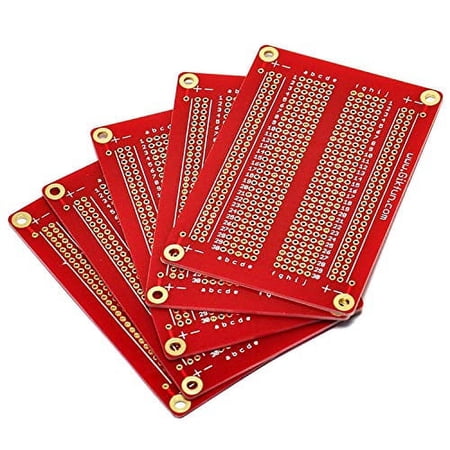 Gikfun Solder-able Breadboard Gold Plated Finish Proto Board PCB DIY Kit for Arduino (Pack of 5PCS) GK1007 price history on PriceWatchPro