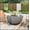 Grey, variant on 35.43" Modern Outdoor Waterproof Coffee Table - Durable MgO Cement Design for Patio, Garden, Backyard & Living Room - Weather-Resistant