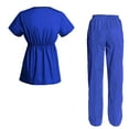 thumbnail image 2 of Ensemble de Sarraus pour Femmes Haut de Sarrau et Pantalon Ensemble de Sarraus, 2 of 3