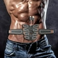 thumbnail image 1 of Abdominal Belt Exerciser USB Muscle Training Toner for Fitness Gym Equipment Orange Belt, 1 of 10
