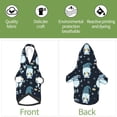 thumbnail image 6 of KLL Gnome and Snowflakes for Basic Dog Hoodie - Pet Hoodie Sweater with Leash Hole - Cute Dog Sweatshirt - Pet Clothes Hooded Sweatshirt for Dog & Cat -Medium, 6 of 8