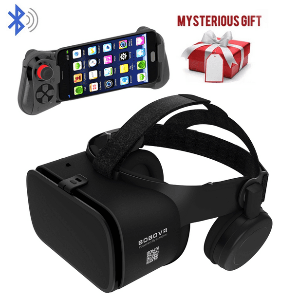 mosaik nødvendighed Farvel 2022 Virtual Reality 3D VR Headset Smart Glasses, with Wireless Remote  Control, VR Glasses for IMAX Movies & Play Games , Compatible for Android  iOS System, Comfortable, with Mystery Gift - Walmart.com