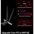 thumbnail image 3 of TP-Link Archer TXE72E WiFi 6E AXE5400 PCIe WiFi Card for Desktop PC, 3 of 8