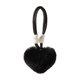 thumbnail image 2 of Llavero De Fibra De Poliéster 1 Llavero Con Dije En Forma De Corazón En Terciopelo De Poliéster Suave Negro Para Decorar Bolsos, Carteras O Mochilas, 10cm Rkxzt, 2 of 9