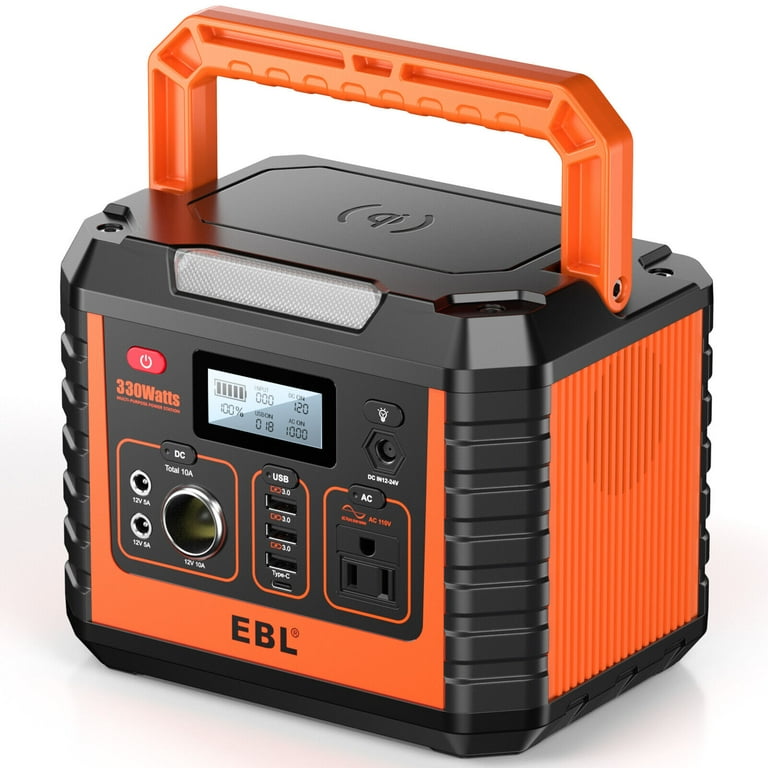 EBL 330W Portable Power Station, Eco-Friendly Solar Generator