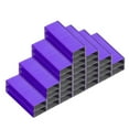thumbnail image 1 of czcpp-Staples for Stapler, 2 Pack (1000 Per Pack) #10 Mini 3/16 Inch Length, Jam Free for Home Office Supplies, Purple, 1 of 4