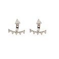 thumbnail image 1 of HOARBOEG Earring for Women Personality Earrings Leaves Beautiful Diamond Earrings Irregular Mesh, 1 of 1