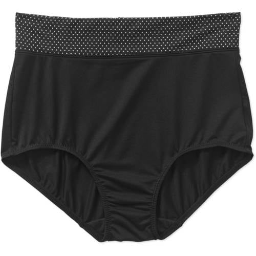 Blissful Benefits by Warner's no muffin top brief panties Walmart