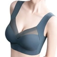 thumbnail image 5 of Ropa interior de malla sin dejar huellas para mujer, talla grande, sexy, hermosa espalda, pecho grande, pequeño, estilo chaleco de ejercicio de yoga, sujetador sin aro, 5 of 5