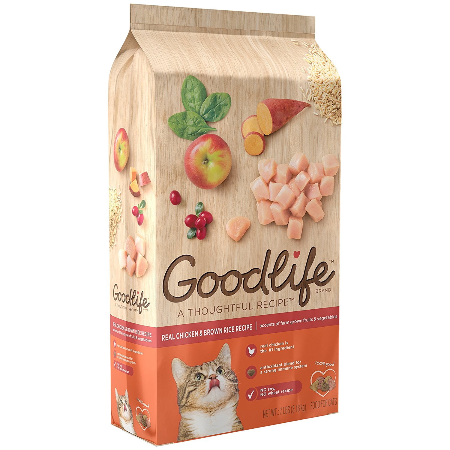 goodlife cat food 22 lbs