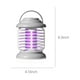 thumbnail image 3 of Xihbxyly Matamosquitos Recargable, Trampa para Insectos de Alta Potencia de 4200 V, Luz Led 3 En 1 y Mata Insectos, Uso En Interiores y Exteriores, Diseño Compacto y Portátil, Seguro para Mascotas, T, 3 of 7