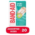 thumbnail image 3 of Band-Aid Brand Skin-Flex Adhesive Bandages, Assorted Sizes, 20 Count, 3 of 10