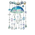 thumbnail image 2 of SLYNSHome Sea Themed Acrylic Wind Chime, 11.8 Inch Colorful Sunlight Reflector, Crystal Hanging Suncatcher for Yard Garden, Sparkling Window Porch Decor, Beach Lover Gift, 2 of 6