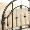 thumbnail image 3 of Miekor Furniture Dark Bronze Metal Twin Bed W5U575, 3 of 5