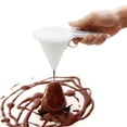 thumbnail image 1 of OULII 3pcs Funnel for Liquids Handheld Design Plastic Batter Pouring for Bakery, 1 of 8