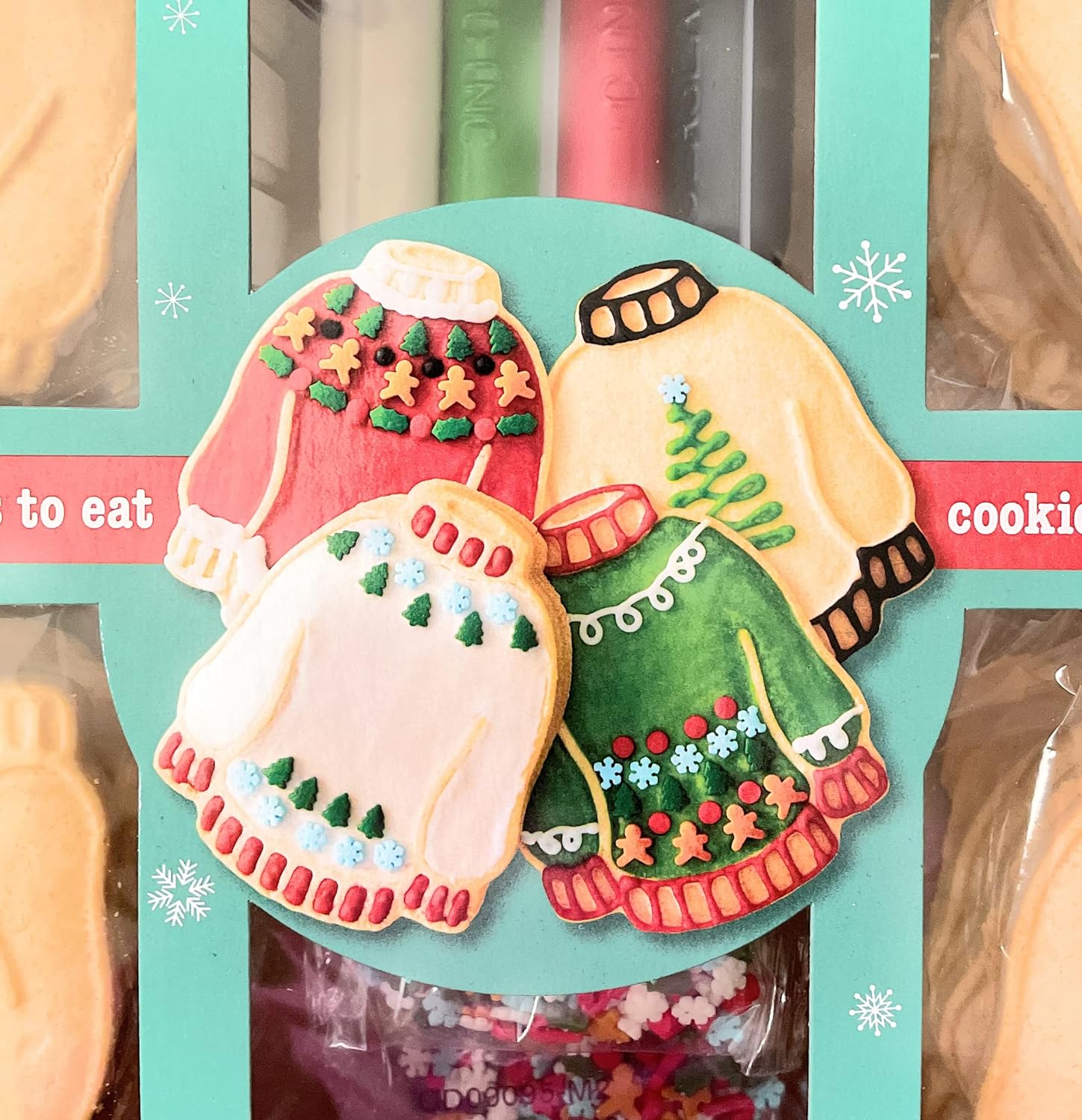 Ugly christmas sweater cookie kit walmart sale