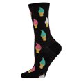 thumbnail image 2 of MeMoi Soft Serve Cones Bamboo Blend Crew Socks - Mens - Male, 2 of 6