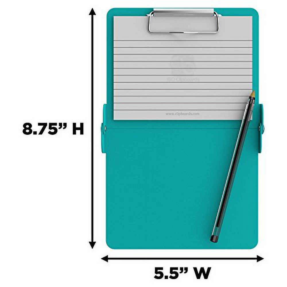 Teal Mini ISO Clipboard