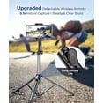 thumbnail image 3 of Trípode para selfies Fuloview de 67 pulgadas con control remoto inalámbrico, 3 of 6
