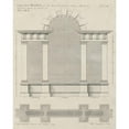 thumbnail image 3 of Langley 20x24 Black Modern Framed Museum Art Print Titled - Venetian Windows of the Doric Order, 3 of 5