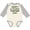 Natural and Heather, variant on Inktastic Mommys Future Hunting Buddy Boys or Girls Long Sleeve Baby Bodysuit