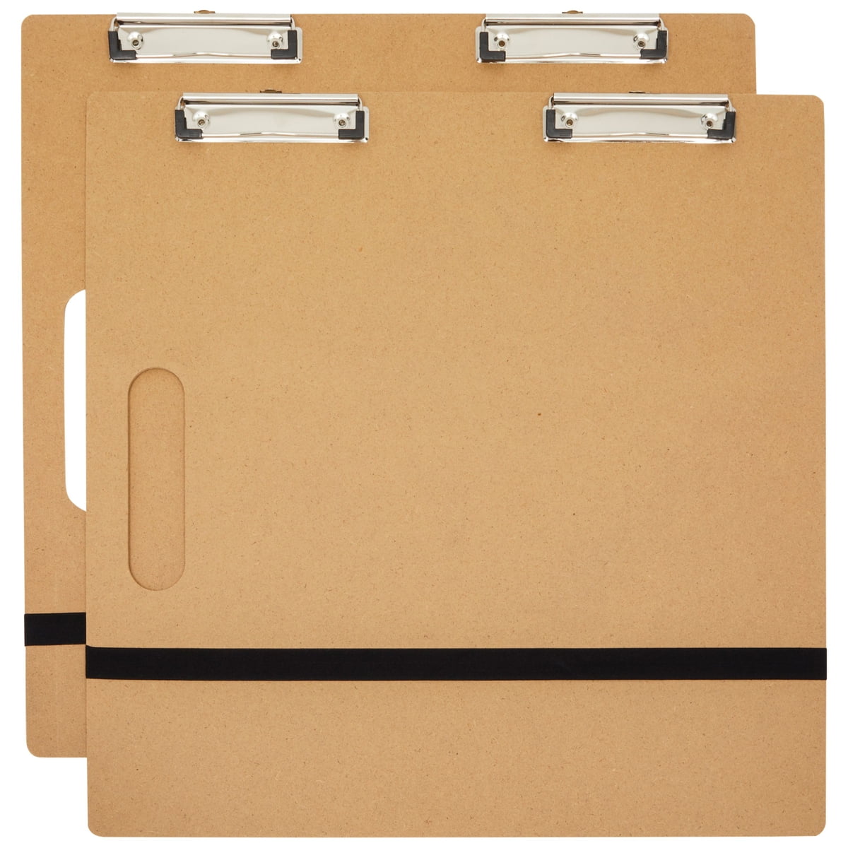 2Pack Artist's Drawing Sketch Boards, Large Art Clipboards with Left