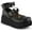 Black Vegan Leather, variant on Women's Demonia Sprite 02 Platform Mary Jane