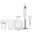 thumbnail image 2 of Juego de licuadora de mano, trituradora de carne, batidora, palillo de cocina, batidor de leche para alimentos, batidor con tazas, enchufe de EE. UU. Vogacara HA004956-00, 2 of 7