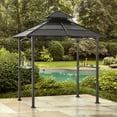 thumbnail image 1 of hometrends 5 ft. x 8 ft. Hardtop Grill Gazebo, 1 of 9