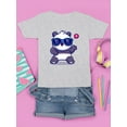 thumbnail image 3 of Cool Panda W Sunglasses T-Shirt Juniors -Image by Shutterstock,  Medium, 3 of 4