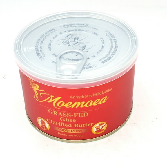 Moemoea Grass-Fed Ghee ClarfiedButter Spread 400g茉依亞罐裝無水奶油