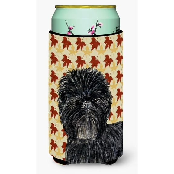 Affenpinscher Fall Leaves Portrait Tall Boy Hugger