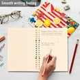 thumbnail image 4 of FORMRS 1-Subject Spiral Notebook 8" x 5" College Ruled 60 Refillable Sheet A5 Hard Cover, Red Striped Lemon, 4 of 7