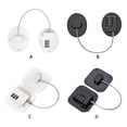 thumbnail image 4 of Bearachild Cerradura de seguridad para niños, accesorio seguro, contraseña, localizador de ventana, contraseña, cerradura de refrigerador, 2 Cerraduras de hardware FQ1 blanco, 4 of 6