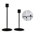 thumbnail image 3 of Metal Taper Candle Holders - Black Decor Set of 2, 3 of 11