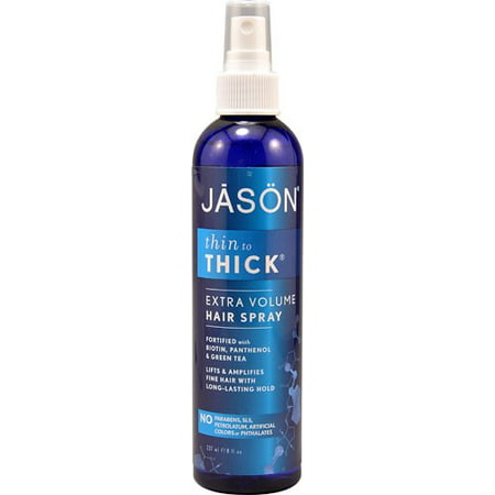 Jason Thin To Thick Extra Volume Hair Spray 8 fl (Best Way To Thin Thick Hair)