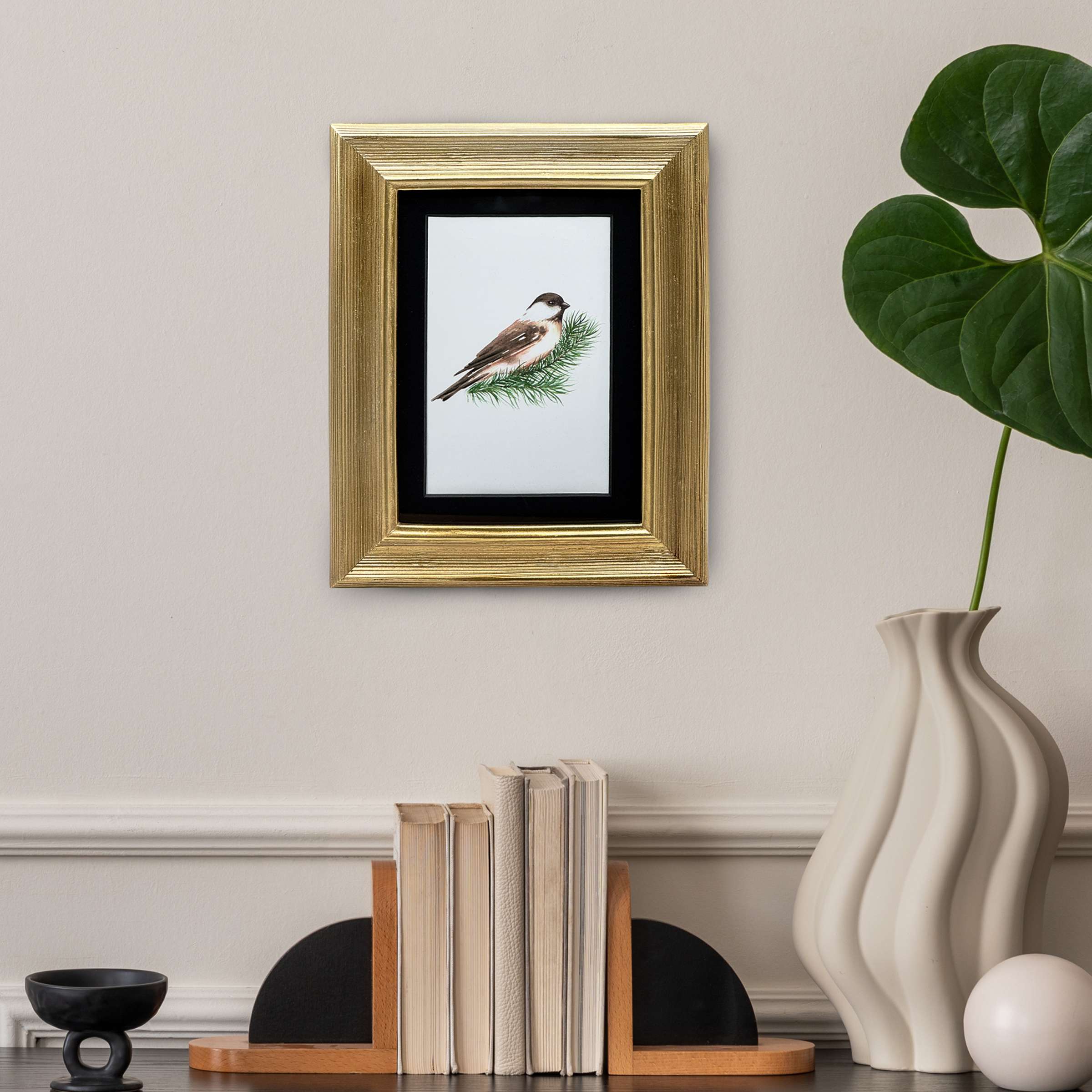 OneDesign Home 5X7 Gold Beveled Picture Frame