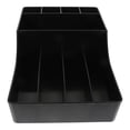 thumbnail image 3 of Black Multifunction Coffee Bar Organizer for Storage of Tea Bags Sugar Bags and Snacks 12 Compartment Plastic, 3 of 4