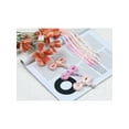 thumbnail image 4 of INSPIRE CHIC Flat Shoe Laces Strings Colorful Polka Dots Shoelaces 1 Pair Pink 140cm/55.1'', 4 of 4