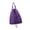 Purple, variant on Drawstring Backpacks Gym Backpacks Men Women String Sports Bag Cinchs Swim Beach Bag,Water-Resistant Shoulder Handbag