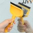 thumbnail image 3 of JJYY 1PC/2Pcs Double-Sided Household Glass Shaving Tile Cleaning Brush - Bathroom Wipe Window Wiper Scraper, Mirror Cleaning Tool, 3 of 7