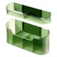 thumbnail image 1 of Soporte para paraguas montado en la pared, estante de almacenamiento para paraguas largo y corto, organizador de ahorro de espacio para el hogar, interior, verde, 1 of 8