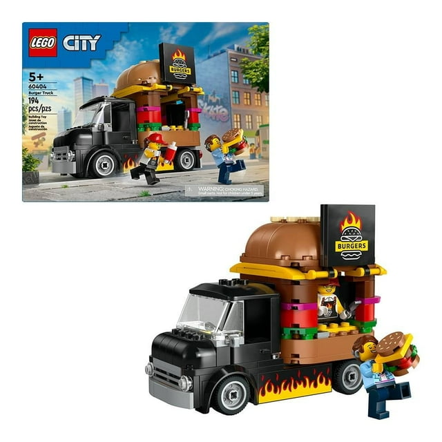 Set LEGO City Camión Hamburguesería 60404
