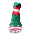 thumbnail image 5 of Disfraz de Navidad para mascotas, divertido disfraz de payaso para perro, cachorro, sombrero, kit de decoración para festivales, 5 of 5