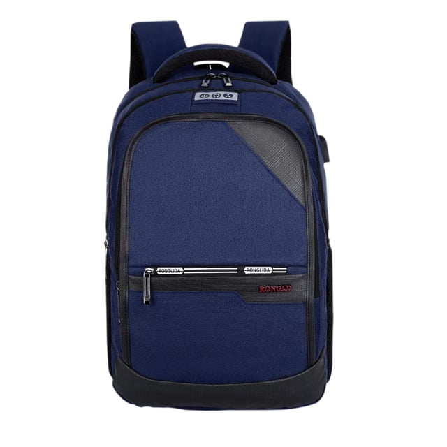 Lksixu Sac d'École Grande Capacité Sac à Bandoulière Résistant 20 Pouces Convient aux Étudiants Sac de Randonnée et de Voyage Bacs de Rangement Extérieurs Organisateurs et Rangement