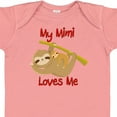 thumbnail image 4 of Inktastic My Mimi Loves Me Sloth Boys or Girls Baby Bodysuit, 4 of 5