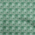 thumbnail image 1 of oneOone Cotton Flex Green Fabric Floral Sewing Craft Projects Fabric Prints By Yard 40 Inch Wide, 1 of 1