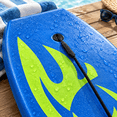 41-Inch Blue Lightweight Bodyboard with EPS Core for Water Sports ...