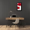 thumbnail image 4 of Villa, Luca 14x24 Black Modern Framed Museum Art Print Titled - Reds I, 4 of 5